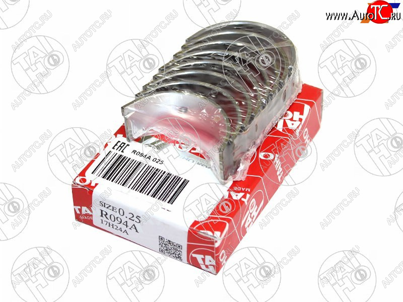 1 259 р. Вкладыши шатунные к-т 0,25 NISSAN AVENIRBLUEBIRDPRIMERASUNNYWINGROAD GA13-16DEQG13-18DE TAIHO R094A 025  с доставкой в г. Пермь