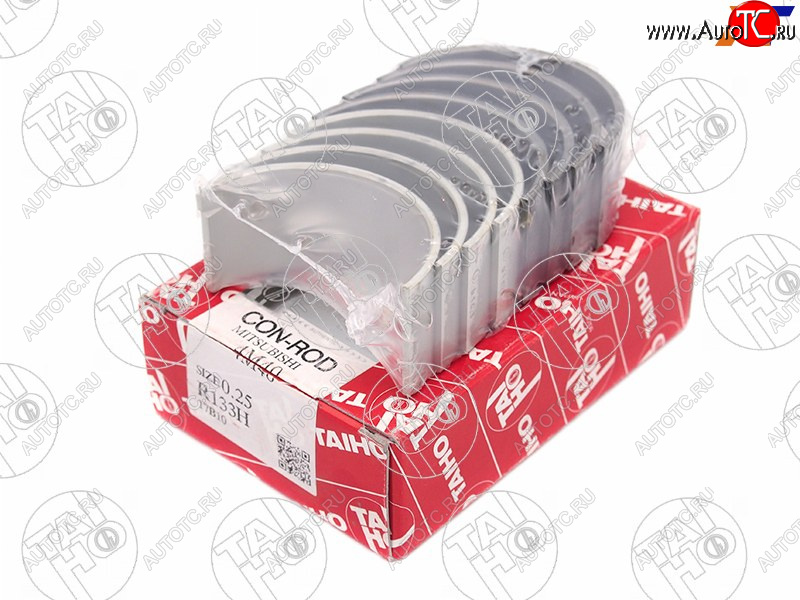 1 499 р. Вкладыши шатунные к-т 0,25 MITSUBISHI DELICAL200PAJEROMONTERO 4M40 90- TAIHO R133H 025  с доставкой в г. Пермь