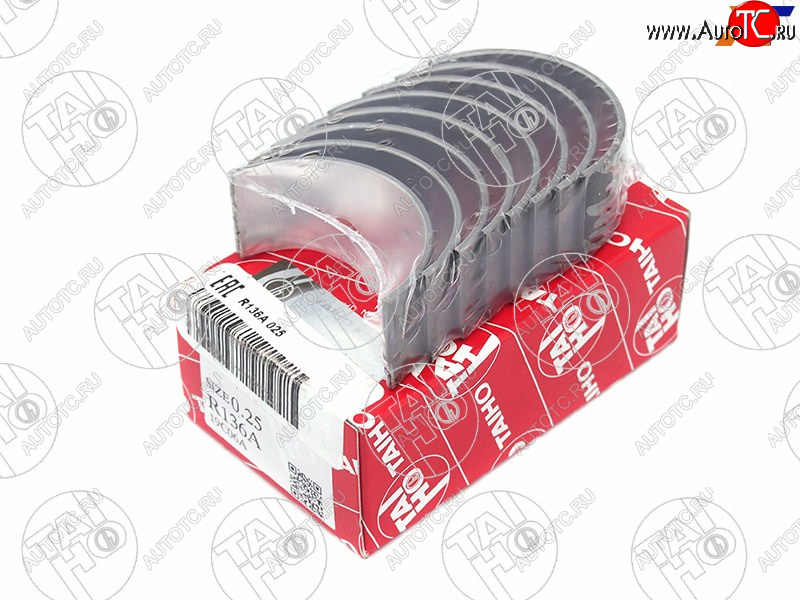 989 р. Вкладыши шатунные к-т 0,25 MITSUBISHI AIRTREKOUTLANDER 4G63 01- TAIHO R136A 025  с доставкой в г. Пермь