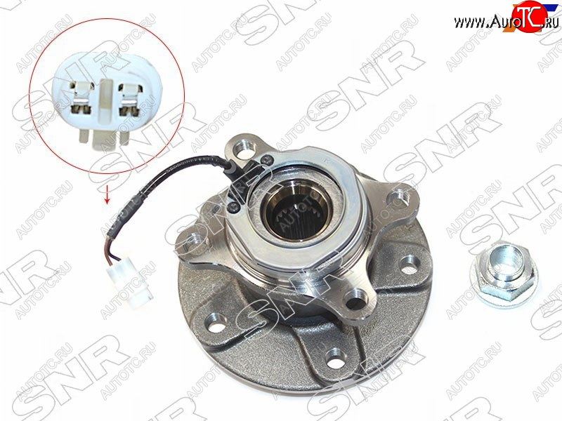12 799 р. Ступичный узел задн.прав SUZUKI SX-4 4WD Венгрия 06- SNR R17757  с доставкой в г. Пермь