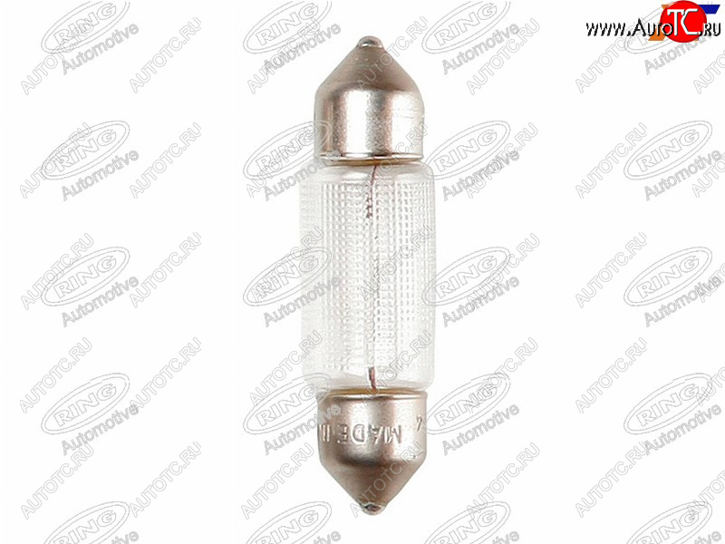 48 р. Лампа дополнительного освещения C5W Софитная 11 X 42 12V 5W RING R258  с доставкой в г. Пермь