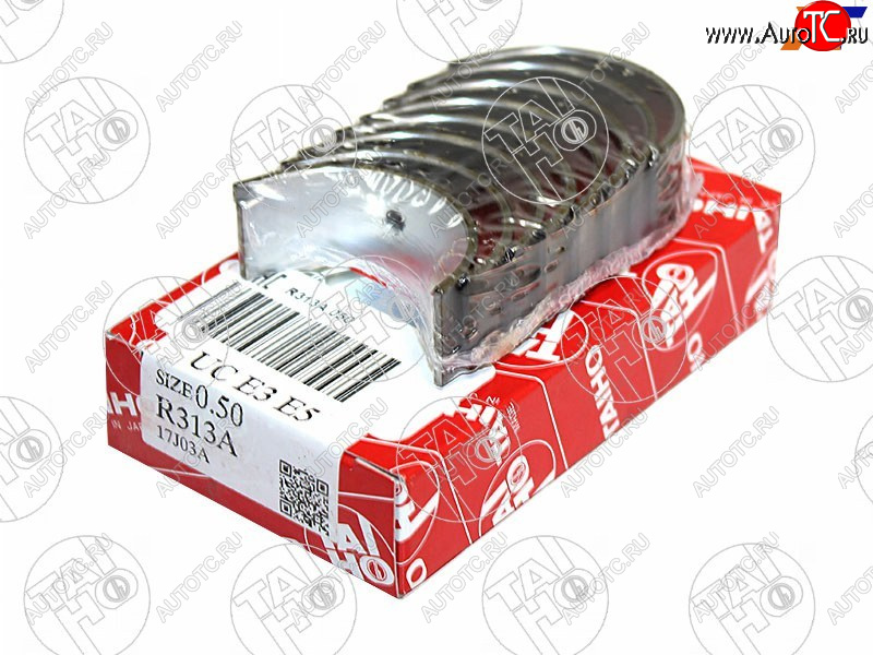 679 р. Вкладыши шатунные к-т 0,50 MAZDA DEMIO323FIMILIAKIA AVELLASEPHIA B1-5D5TCUCZ5ZL 96- TAIHO R313A 050  с доставкой в г. Пермь