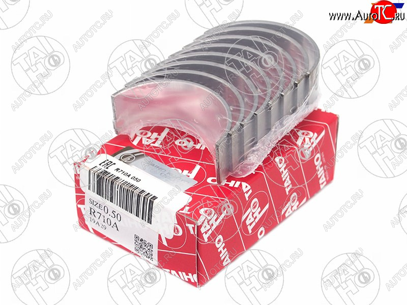 1 189 р. Вкладыши шатунные к-т 0,50 TOYOTA CORONACALDINACAMRYVISTA 3S-FE4S-FE5S-FE 90- TAIHO R710A 050  с доставкой в г. Пермь