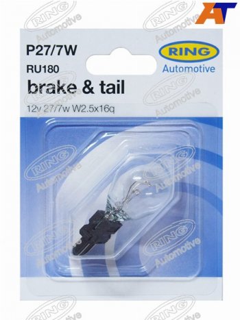 339 р. Лампа дополнительного освещения P277W  12V 277W Блистер 1 шт. RING RU180  с доставкой в г. Пермь. Увеличить фотографию 1