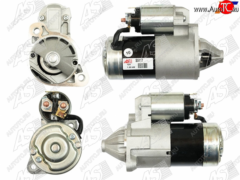 11 999 р. Стартер Hyundai Sonata 91-93  Mitsubishi Pajero 99-06  Pajero Sport 96-21  Challenger 96-01  Deb AS-PL S5117  с доставкой в г. Пермь