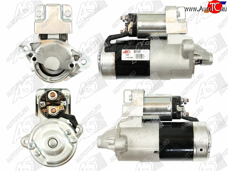 13 199 р. Стартер Suzuki Escudo 94-05  Grand Vitara 97-05  Grand Vitara XL-7 01-06  Vitara 88-04 (1,4 kW Z AS-PL S5139  с доставкой в г. Пермь