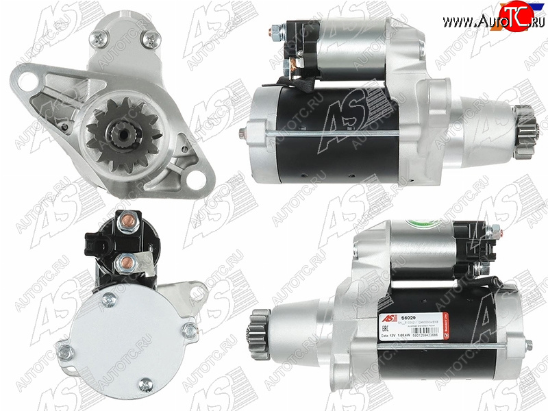 21 599 р. Стартер Toyota Avensis (T220,T250) 97-08  Camry (XV30,XV40,XV50,XV70) 94-21  Harrier (XU30) 03-13  AS-PL S6029  с доставкой в г. Пермь
