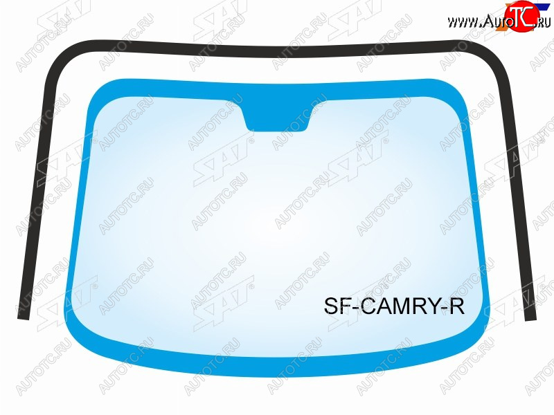 1 769 р. Молдинг заднего стекла Toyota Camry (XV40) 06-11  Camry UAEUSA 06-11 SAT SF-CAMRY-R  с доставкой в г. Пермь