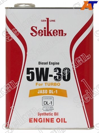 3 199 р. Масло моторное SEIKEN SYNTHETIC DL-1 5W-30 4л SEIKEN SKDL15W30C  с доставкой в г. Пермь. Увеличить фотографию 1