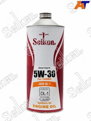 999 р. Масло моторное SEIKEN SYNTHETIC DL-1 5W-30 1л SEIKEN SKDL15W30C1  с доставкой в г. Пермь. Увеличить фотографию 1