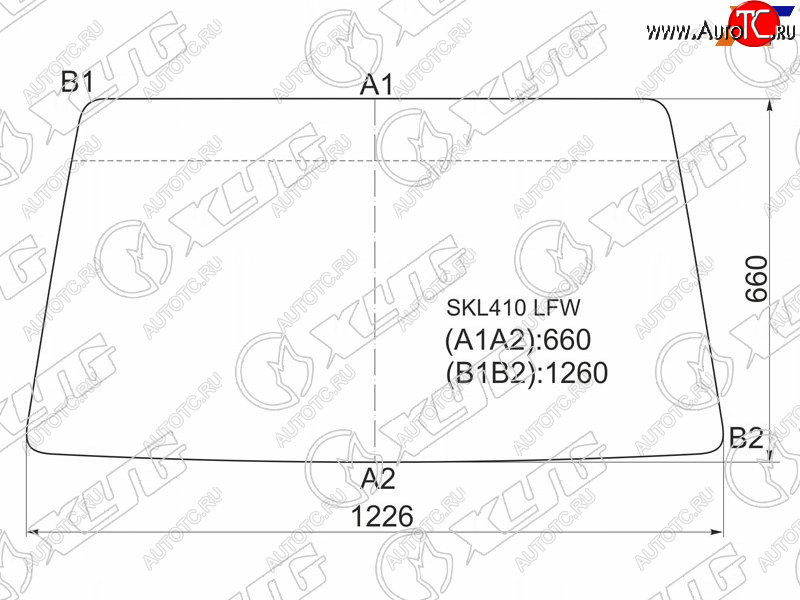 7 299 р. Стекло лобовое Chevrolet Damas 11-  Daewoo Damas 91-05  Suzuki Carry Van 91-98 XYG SKL410 LFW  с доставкой в г. Пермь