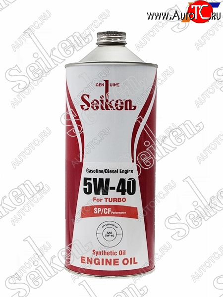1 079 р. Масло моторное SEIKEN SYNTHETIC SPCF 5W-40 1л SEIKEN SKSP5W40C1  с доставкой в г. Пермь