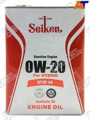 3 299 р. Масло моторное SEIKEN SYNTHETIC SPGF-6A 0W-20 4л SEIKEN SKSPGF6A0W20C  с доставкой в г. Пермь. Увеличить фотографию 1