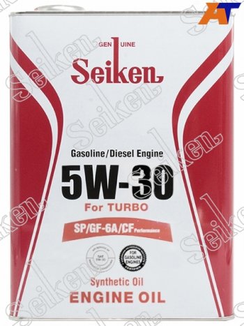 3 099 р. Масло моторное SEIKEN SYNTHETIC SPGF-6ACF 5W-30 4л SEIKEN SKSPGF6A5W30C  с доставкой в г. Пермь. Увеличить фотографию 1