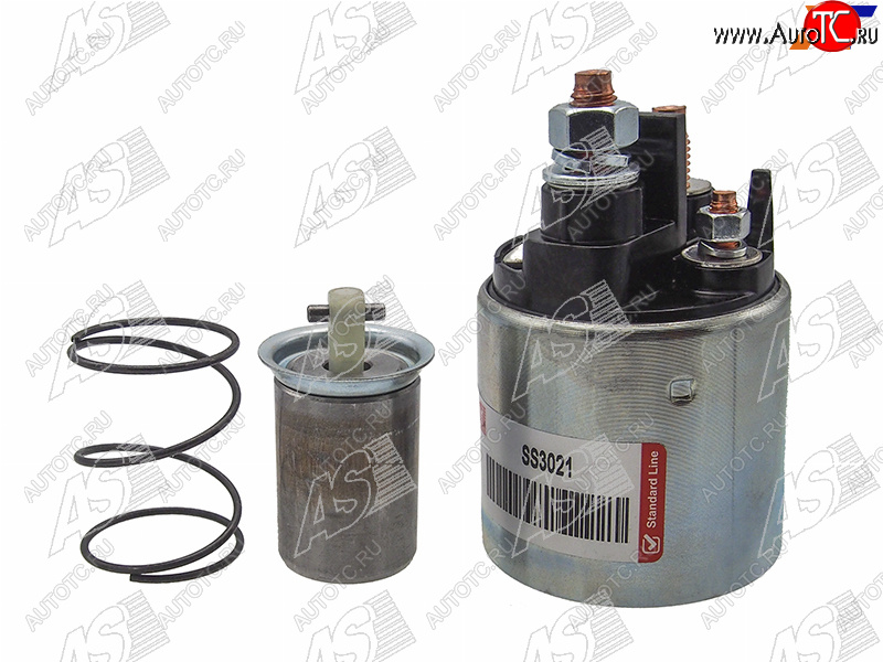 2 159 р. Втягивающее реле стартера CITROEN C1 1.0 05-PEUGEOT 107 05-TOYOTA AYGO 1.0 05- 1KR AS-PL SS3021  с доставкой в г. Пермь
