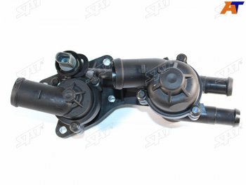 2 699 р. Термостат в сборе VW JETTA 06-15SKODA FABIA 11-15AUDI A1 11-14 SAT ST-03C121111P  с доставкой в г. Пермь. Увеличить фотографию 1