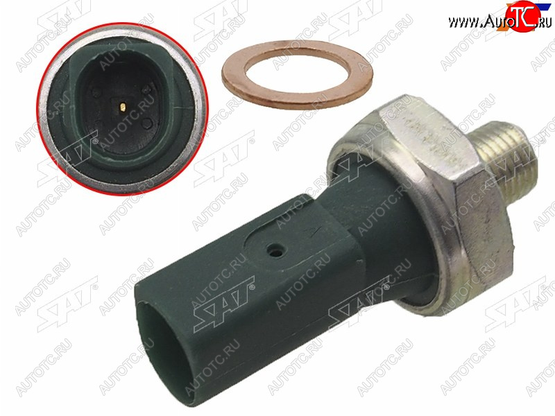 287 р. Датчик давления масла AUDI ASQ3Q5SKODA FabiaOctaviaRapidSuperbYetiVW CaddyGolfJettaPassa SAT ST-03C 919 081  с доставкой в г. Пермь