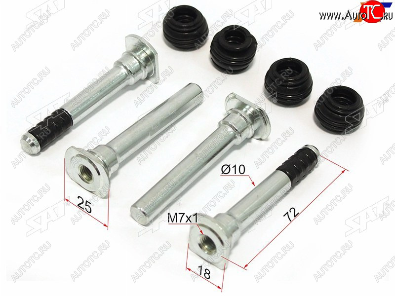 369 р. Направляющая тормозного суппорта (комплект) TOYOTA COROLLA 00-07                                     SAT ST-04952-02230  с доставкой в г. Пермь