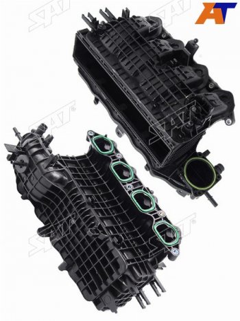 5 499 р. Коллектор впускной Audi A3 12-19  Q3 11-19  Skoda Kodiaq 16-22  Octavia 12-20  Rapid 12-20  Vol SAT ST-04E129709L  с доставкой в г. Пермь. Увеличить фотографию 2