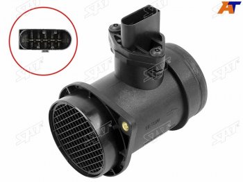 2 799 р. Датчик расхода воздуха 1.8T AWTAWM AUDI A6 02-05Superb 02-08Passat 01-05 SAT ST-06A 906 461 NX  с доставкой в г. Пермь. Увеличить фотографию 2
