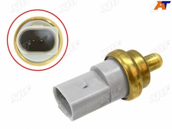 273 р. Датчик температуры охлаждающей жидкости Audi A2A3A4A6VW Golf IVVPassatBoraPoloT5Skoda Fabi SAT ST-06A 919 501 A  с доставкой в г. Пермь. Увеличить фотографию 2