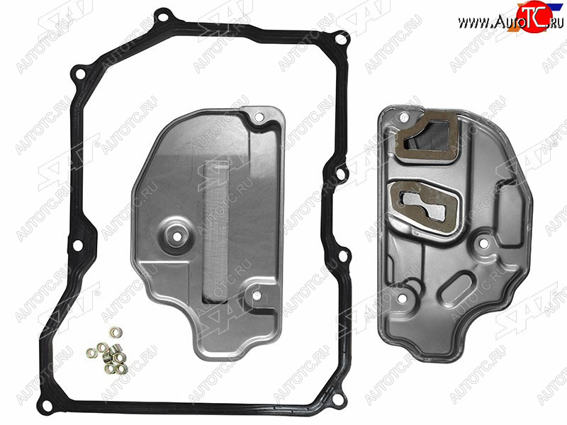 1 069 р. Фильтр АКПП VW POLO 09-TOURAN 03-09GOLF VI 08-ROOMSTER 07- (с прокладкой) SAT ST-09G 325 429  с доставкой в г. Пермь