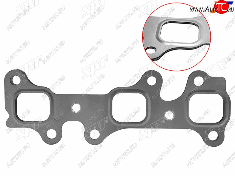 469 р. Прокладка выпускного коллектора TOYOTA CAMRYWINDOMLEXUS ES300 34VZ-FE 92- SAT ST-100-0014  с доставкой в г. Пермь