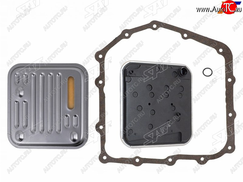 659 р. Фильтр АКПП с прокладкой CHRYSLER PACIFICA 04-08VOYAGER 01-07SEBRING 01-14DODGE CARAVAN 89-07 4АК SAT ST-106-0013  с доставкой в г. Пермь