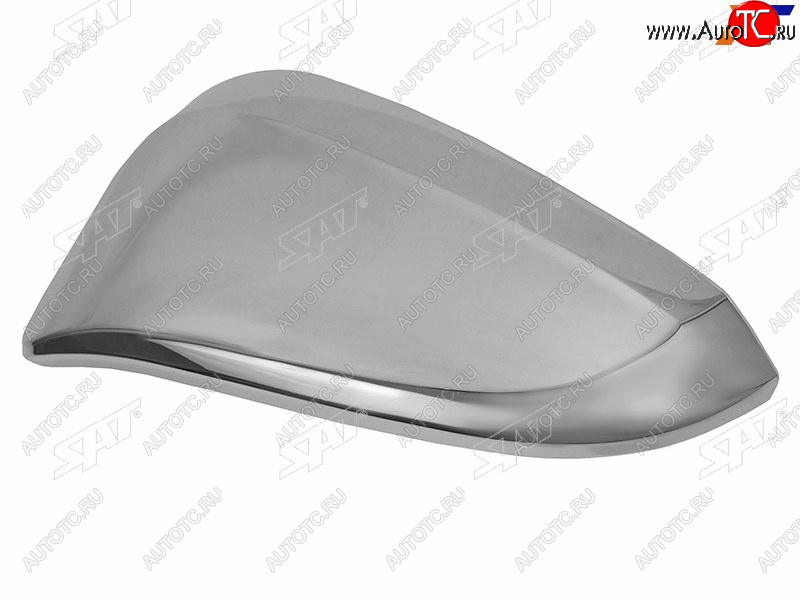 2 499 р. Накладка зеркала TOYOTA HILUX REVO 15- LH хром SAT ST-110-0011  с доставкой в г. Пермь