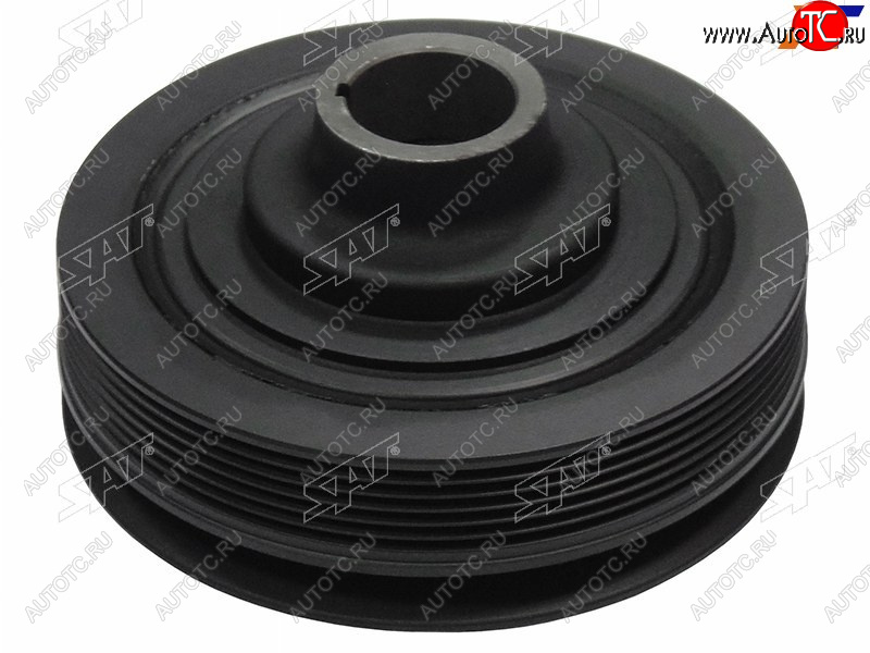 2 999 р. Шкив коленвала MITSUBISHI L200PAJERO SPORT PAJEROMONTERO SPORT 06-14 2500 Diesel SAT ST-1104A013  с доставкой в г. Пермь