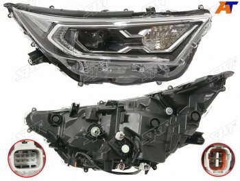 Фара правая (LED без блока) SAT Toyota RAV4  XA50 (2018-2025) 5 дв. дорестайлинг