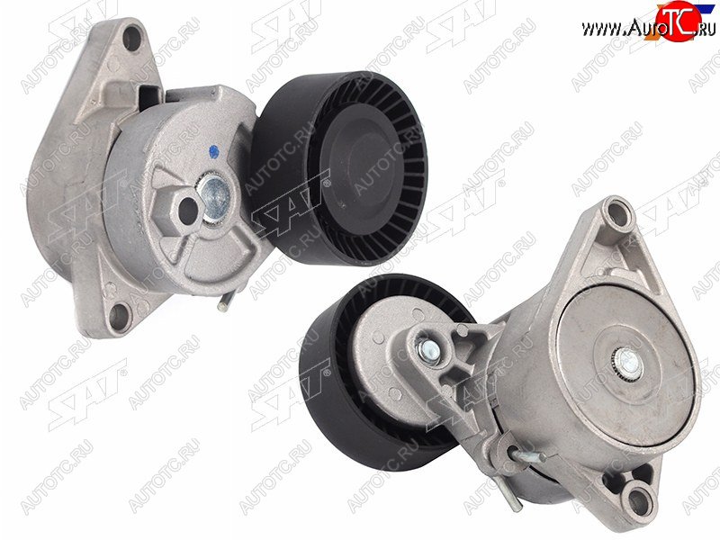 1 259 р. Натяжитель приводного ремня BMW 3 01-055 97-04X5 00-06(компрессор климатической установки) SAT ST-11281433571  с доставкой в г. Пермь