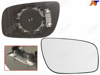 739 р. Полотно зеркала Mercedes-Benz E-Class 06-09 (Справа Обогрев асферическое) SAT ST-121-0052  с доставкой в г. Пермь. Увеличить фотографию 2