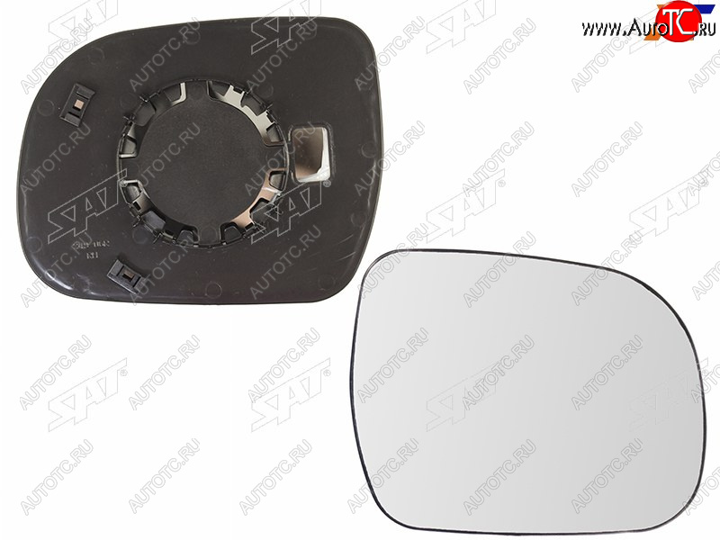 779 р. Полотно зеркала Toyota Hilux Pick Up 04-08  Fortuner 04-08 (Справа сферическое) SAT ST-121-0054  с доставкой в г. Пермь