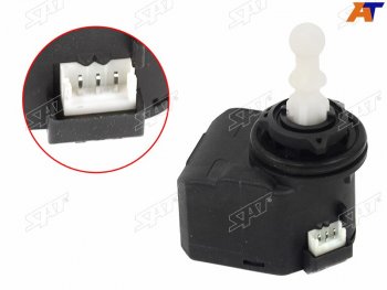 1 229 р. Моторчик фары Audi A6 04-10  Opel Astra 04-15  Volkswagen Jetta 05-10  Passat 05-11  Polo 05-20 SAT ST-13142042  с доставкой в г. Пермь. Увеличить фотографию 1