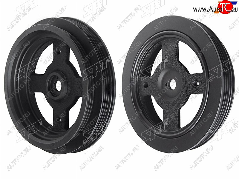 4 999 р. Шкив коленвала TOYOTA 1NZFE2NZFE 99-08 SAT ST-13407-21020  с доставкой в г. Пермь