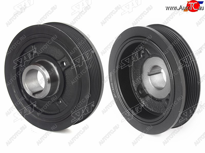 4 599 р. Шкив коленвала TOYOTA 4RUNNERCROWNDYNATOYOACEFORTUNERHIACEREGIUSACEHILUX SURFPRADO 2TRFE SAT ST-13408-75050  с доставкой в г. Пермь