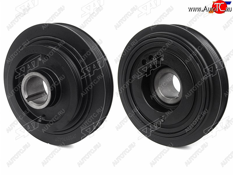 4 399 р. Шкив коленвала TOYOTA AVENSISCALDINACAMRYCARINACELICACHASERCORONAEXIVMARK2 3SFE4SFE 86- SAT ST-13408-74010  с доставкой в г. Пермь