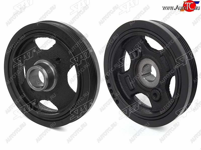4 399 р. Шкив коленвала TOYOTA PLATZVITZYARISYARISECHO 1SZFE2SZFE 99- SAT ST-13470-23010  с доставкой в г. Пермь