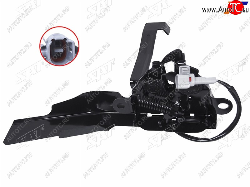 3 099 р. Замок капота SAT  Toyota Fortuner  AN160 (2015-2020) дорестайлинг  с доставкой в г. Пермь