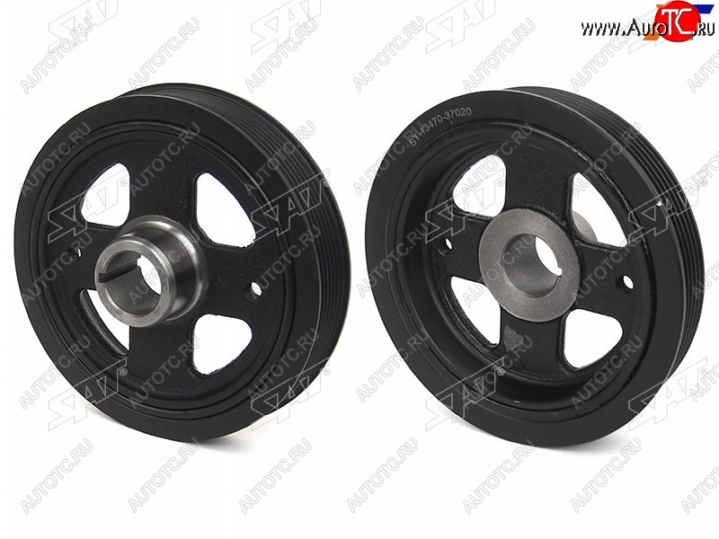 2 899 р. Шкив коленвала TOYOTA AURISAVENSISCOROLLAAXIOALTISNOAHALLIONPRIUSRAV4WISHYARIS 1ZR2ZR3ZR SAT ST-13470-37020  с доставкой в г. Пермь