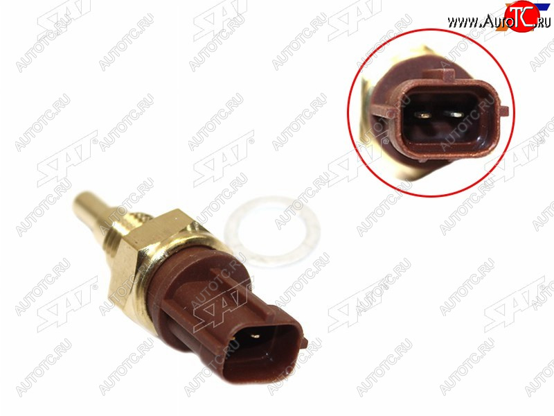 299 р. Датчик температуры охлаждающей жидкости  MOCO 02-,GRAND VITARA JB4##,SX4 RW4##,SWIFT RS4## 2.4L SAT ST-13650-73H00  с доставкой в г. Пермь