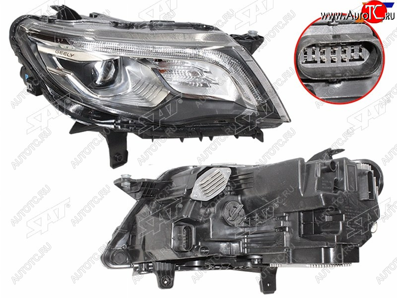 15 849 р. Фара правая (LED) SAT Geely Atlas NL3 (2016-2022) с доставкой в г. Пермь Увеличить фотографию 1 15 849 р. Фара правая (LED) SAT Geely Atlas NL3 (2016-2022) с доставкой в г. Пермь