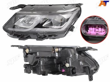 21 449 р. Фара левая (LED) SAT Geely Coolray SX11 дорестайлинг (2018-2023)  с доставкой в г. Пермь. Увеличить фотографию 2
