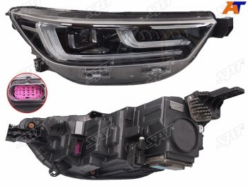 22 999 р. Фара правая (LED) SAT  Chery Tiggo 8 PRO (2021-2025)  с доставкой в г. Пермь. Увеличить фотографию 2