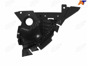 Защита переднего бампера (пыльник) RH SAT Renault Sandero Stepway  (B8) (2018-2022) рестайлинг