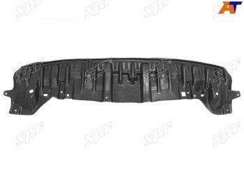 Защита переднего бампера (пыльник) SAT Toyota Prius  XW30 (2009-2011) дорестайлинг