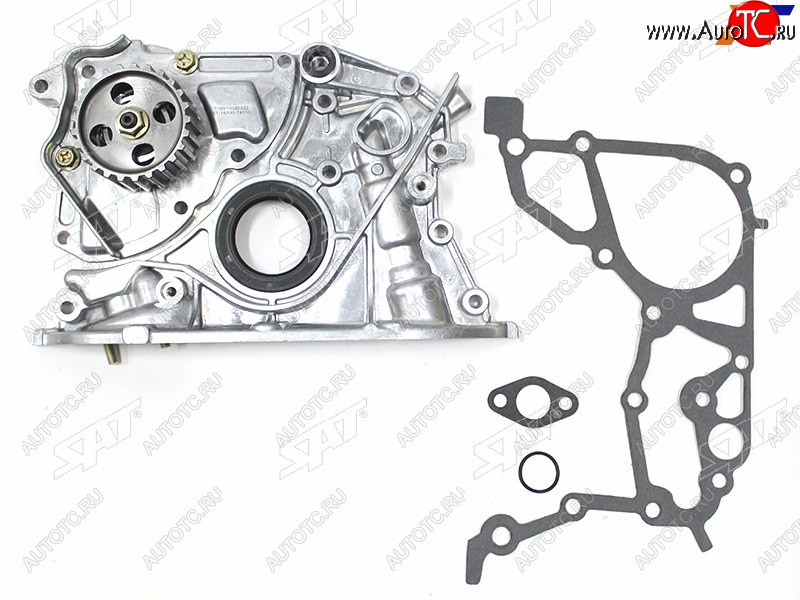 4 199 р. Насос масляный TOYOTA AVENSISCALDINACAMRYCORONAIPSUMNADIARAV4 4S-FE3S-FE 92-96 SAT ST-15100-74010  с доставкой в г. Пермь