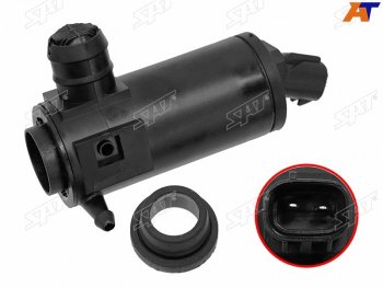 1 399 р. Мотор омывателя TOYOTA CAMRY 18-COROLLA  19-HIACE 19-HILUX 16-LEXUS ES 19- SAT ST-160-0007  с доставкой в г. Пермь. Увеличить фотографию 1
