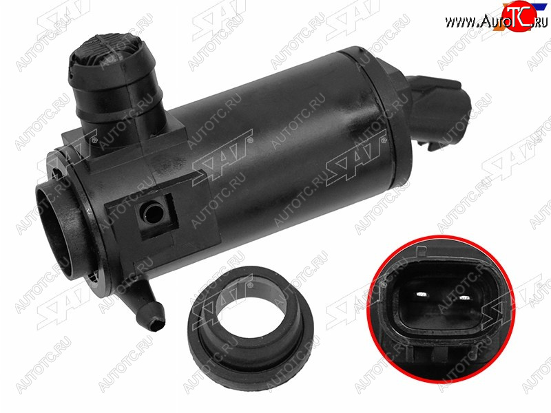 1 399 р. Мотор омывателя TOYOTA CAMRY 18-COROLLA  19-HIACE 19-HILUX 16-LEXUS ES 19- SAT ST-160-0007  с доставкой в г. Пермь